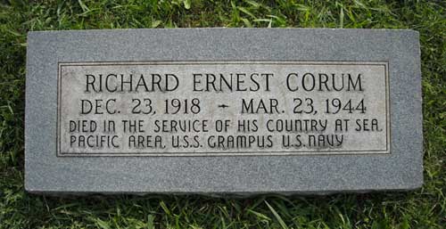 Richard Ernest Corum - Marker