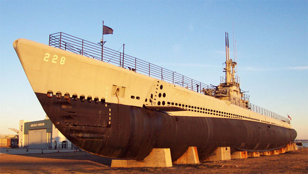 USS Drum on display in Mobile, Alabama