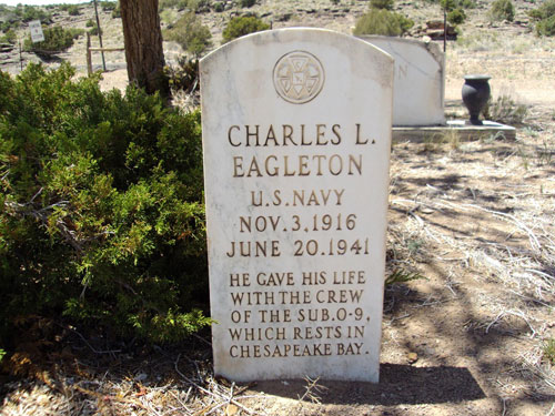 Charles Logan Eagleton marker