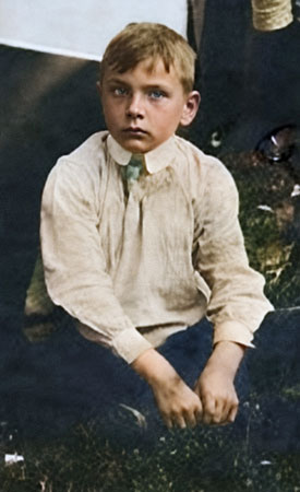 Albert Timothy Faley at about 10