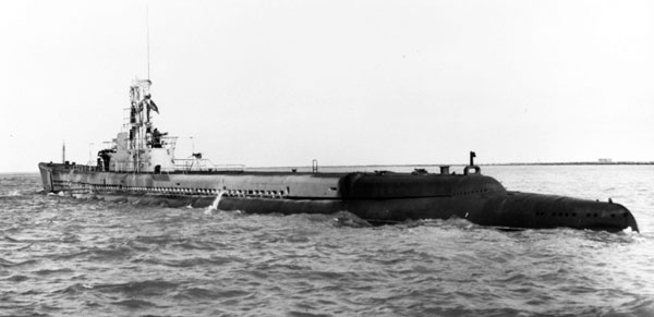 USS Grouper on 17 Jul 1945