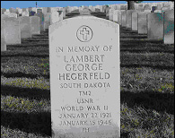 Lambert George Hegerfeld marker