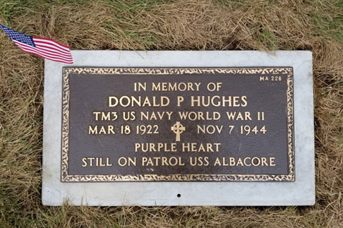 Donald P. Hughes - marker