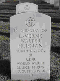 LaVerne Walter Huisman marker