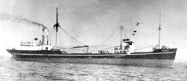 Kisogawa Maru, sister ship of Amakasu Maru No. 1