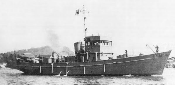 Auxiliary Submarine Chaser of the same type as Cha-91