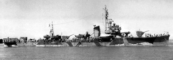 W-21, sister ship of W-27