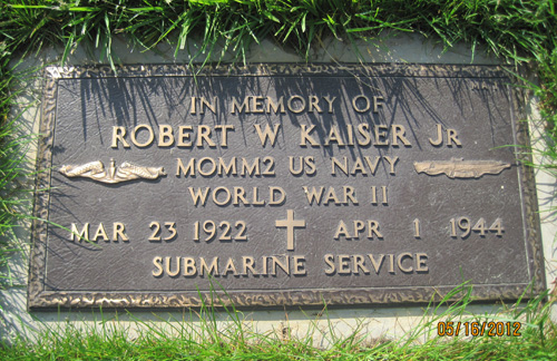 Robert Wellington Kaiser, Jr. - Marker