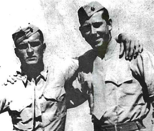 Robert Benton Maulding (right) with R. B. Pearson