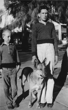 James Edward McGahan and step-brother Bill McDowell