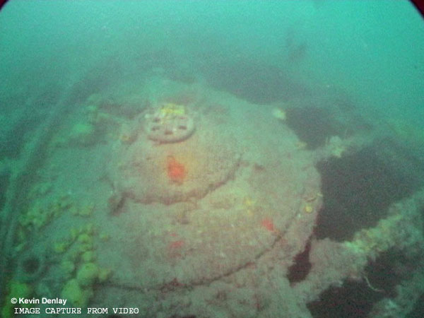 USS Perch - Forward Hatch