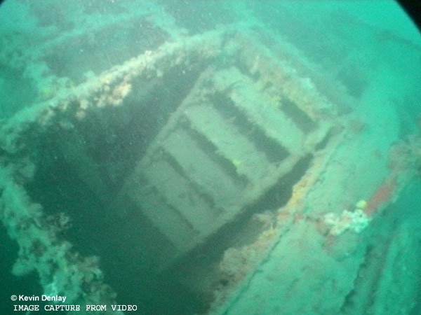 USS Perch - Ladder from Deck
