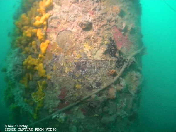 USS Perch - Fairwater & Plaque