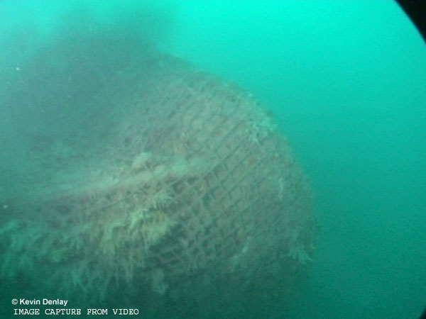 USS Perch - Stern