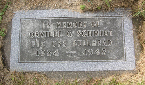Orville George Henry Schmidt - Marker
