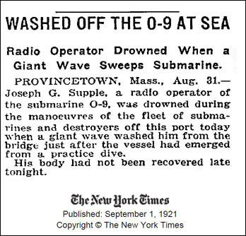 Joseph G. Supple article from New York Times