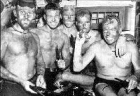 UDT-10 Roeder (KIA), Carpenter, Black (KIA), MacMahon (KIA) and Ball 