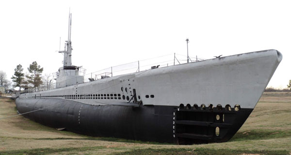 USS Batfish on Display