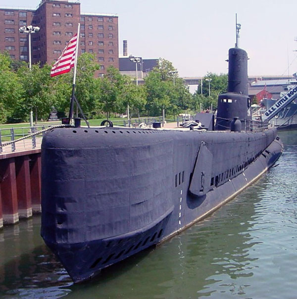 USS Croaker on Display