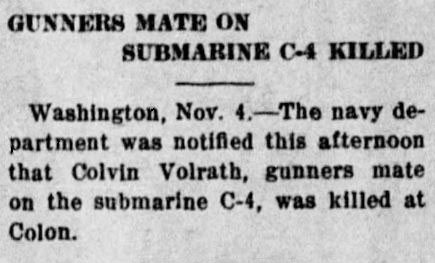 Calvin August Vollrath article
