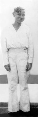 Roy Leonard Witting in his youth