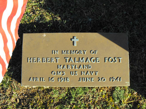 Herbert Talmage Fost marker