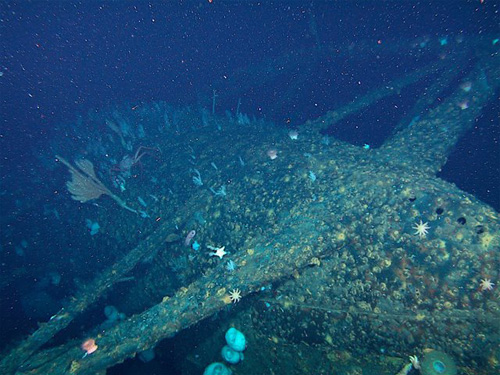 Stern of USS Grunion