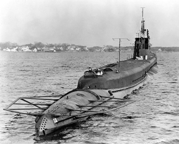 USS Scorpion stern view