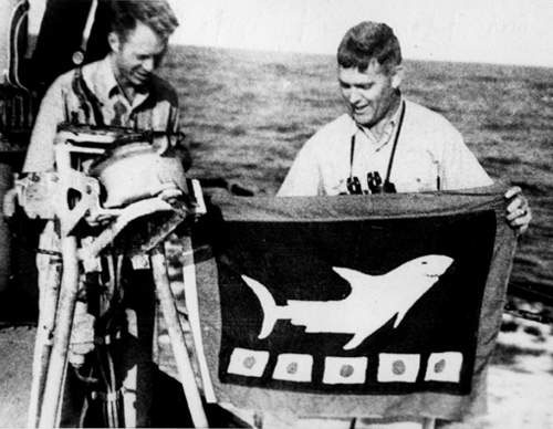 USS Shark (SS-314) Battleflag